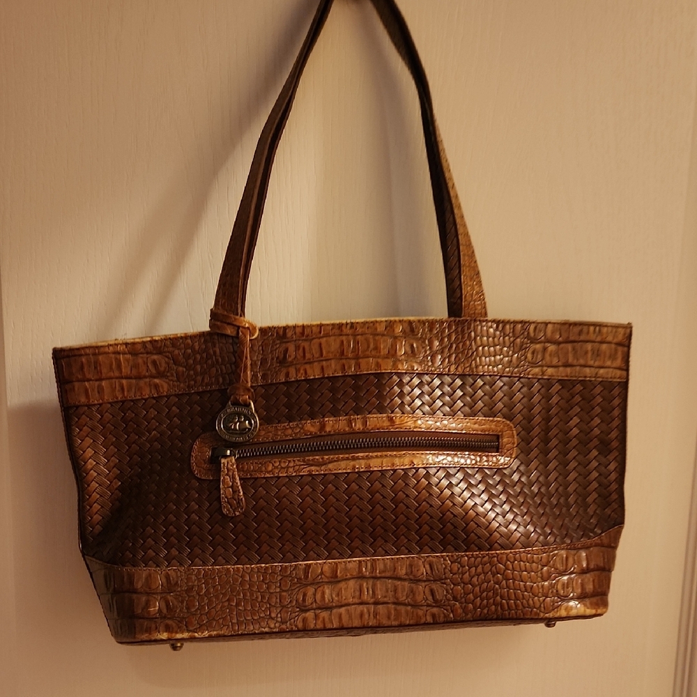 Brahmin Pocomo Leather Tote